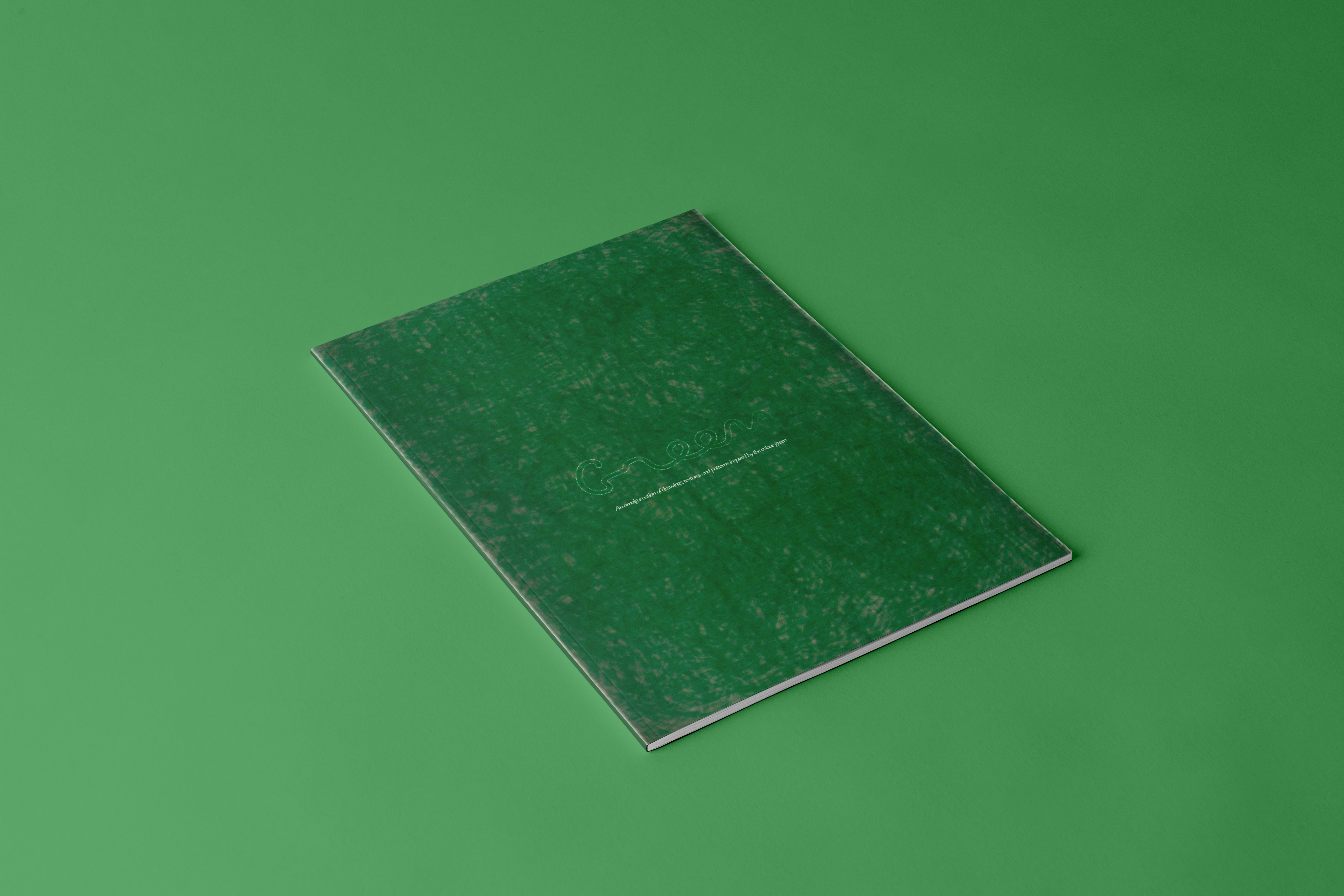 Fanzine with green cover