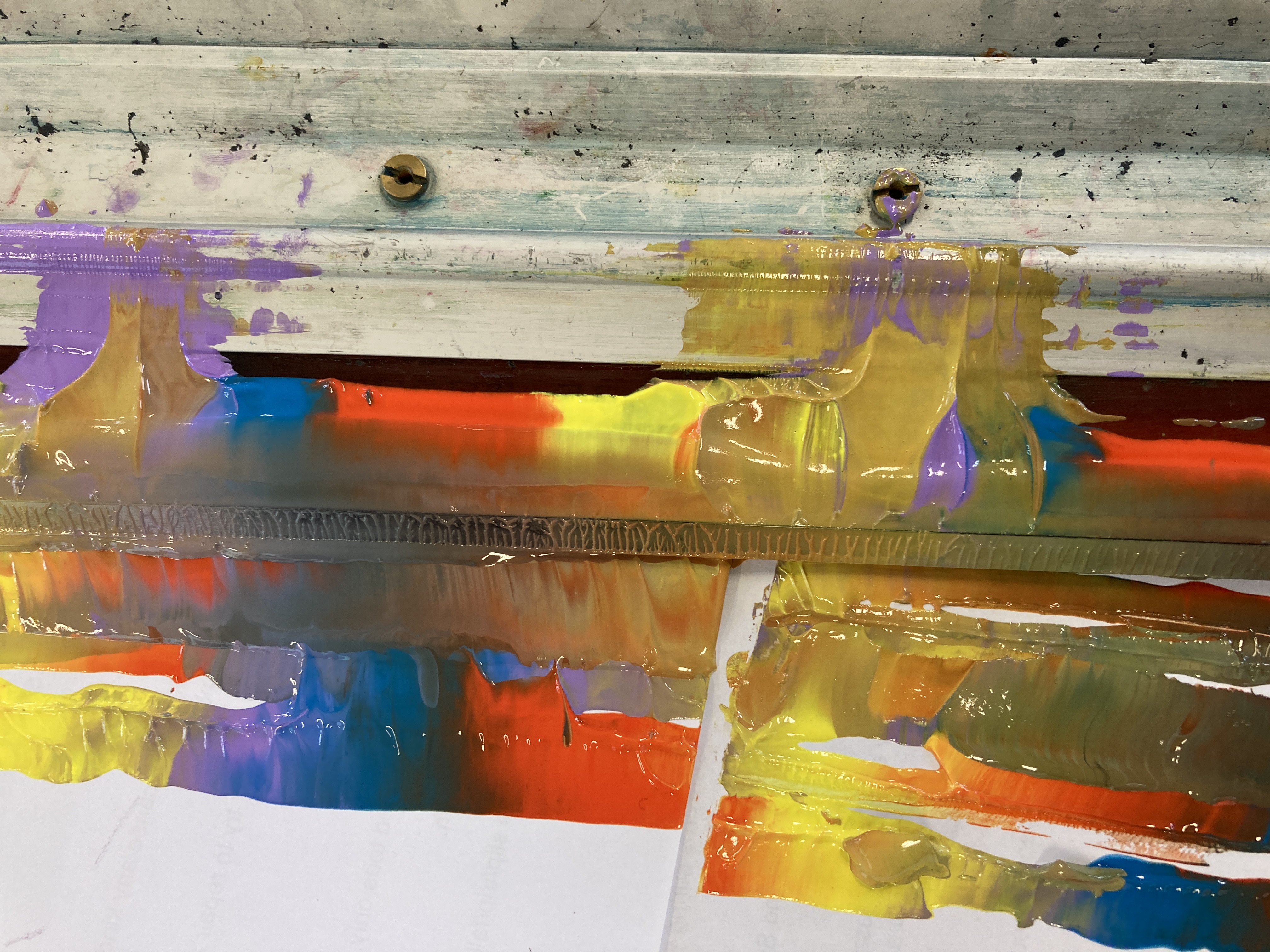 colourful Video Installation